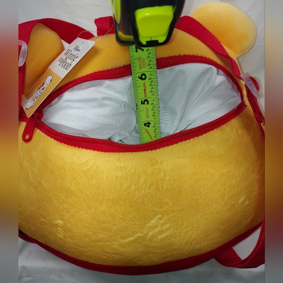 Winnie The Pooh Disney 12"Squish Super Soft Plush Pillow Backpack/ Purse - Picture 9 of 9